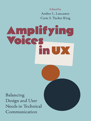 cover image of Amplifying Voices in UX